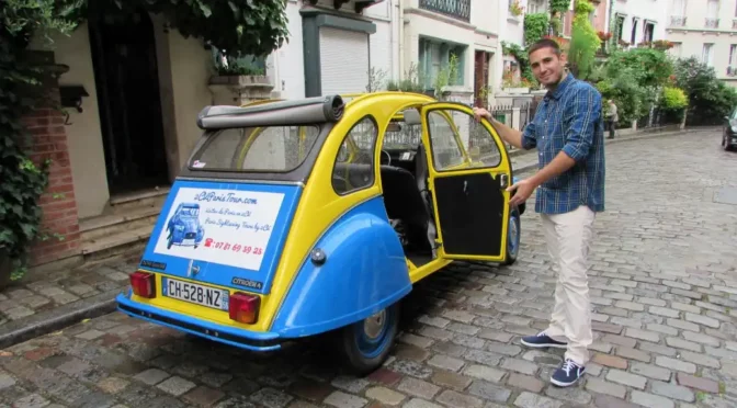 Offrir un Tour de Paris en 2CV