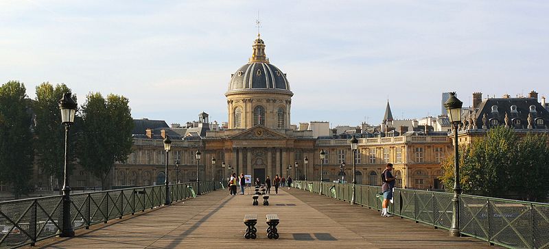2CVParisTour : Visiter Paris en 2CV! L'Institut de France