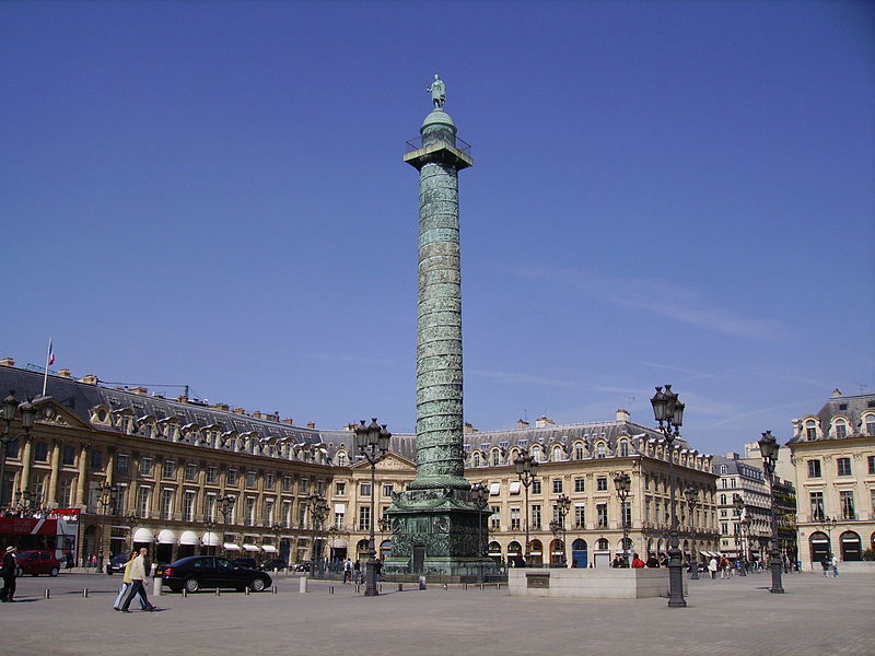 2CVParisTour : Visiter Paris en 2CV! La Place Vendôme