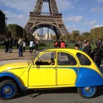 2CVParisTour : Balades en 2CV à Paris - Tour Eiffel