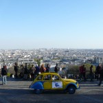 2CVParisTour : Visitez Paris en 2CV! Paris depuis Montmartre