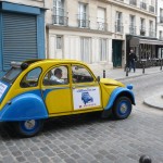 2CVParisTour : Balades en 2CV à Paris! La Place Dauphine en 2CV