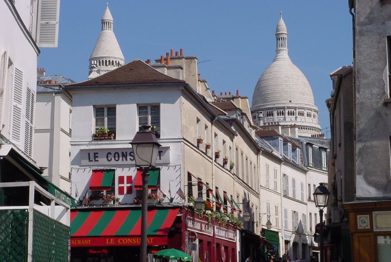 2CVParisTour : Visiter Paris en 2CV! Montmartre