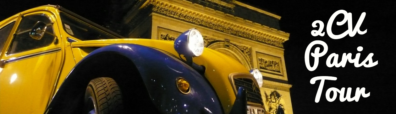2CVParisTour.fr : Visiter Paris en 2CV - Balades en 2CV à Paris